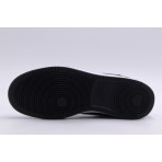 Nike Court Vision Mid Ανδρικά Sneakers Μαύρα, Λευκά