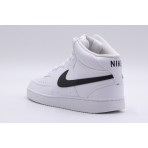 Nike Court Vision Mid Ανδρικά Sneakers Λευκά