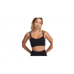 Nike Zenvy Strappy Light Support Γυναικείο Μπουστάκι Μαύρο