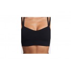 Nike Zenvy Strappy Light Support Γυναικείο Μπουστάκι Μαύρο