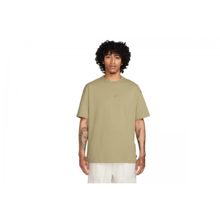 Nike Ανδρικό Κοντομάνικο T-Shirt Λαδί (DO7392 276)