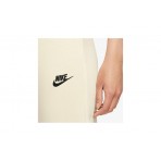 Nike Sportswear Club Fleece Γυναικείο Παντελόνι Φόρμας Μπεζ