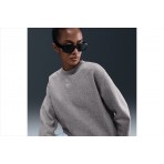 Nike Sportswear Phoenix Fleece Γυναικεία Μακρυμάνικη Μπλούζα Γκρι