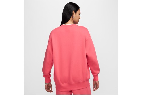 Nike Sportswear Phoenix Fleece Μπλούζα Με Λαιμόκοψη Γυναικεία (DQ5733 629)