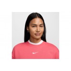 Nike Sportswear Phoenix Fleece Γυναικεία Μακρυμάνικη Μπλούζα Φούξια