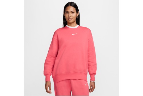 Nike Sportswear Phoenix Fleece Μπλούζα Με Λαιμόκοψη Γυναικεία (DQ5733 629)