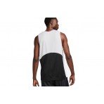 Nike Dri-FIT Starting 5 Ανδρική Φανέλα Γκρι, Λευκή, Μαύρη
