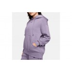 Nike Sportswear Phoenix Fleece Γυναικείο Φούτερ με Κουκούλα Μωβ