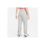 Nike Phoenix Fleece Γυναικείο Παντελόνι Φόρμας Γκρι