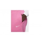 Nike Phoenix Fleece Γυναικείο Παντελόνι Φόρμας Ροζ