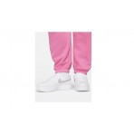 Nike Phoenix Fleece Γυναικείο Παντελόνι Φόρμας Ροζ