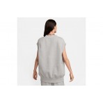 Nike Sportswear Phoenix Fleece Γυναικεία Αμάνικη Μπλούζα Γκρι
