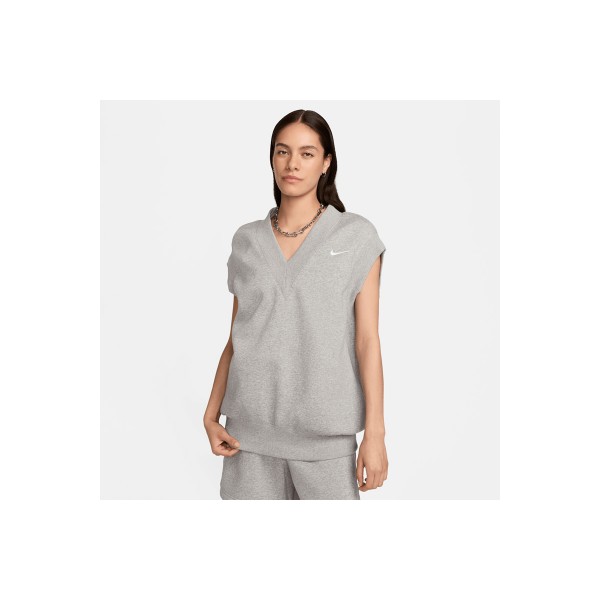 Nike Sportswear Phoenix Fleece Μπλούζα Αμάνικη Γυναικεία (DQ6759 063)