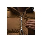 Jordan Essential Ανδρικό Παρκά Puffer Μπουφάν Καφέ