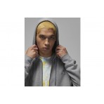 Jordan Essentials Ανδρική Ζακέτα με Κουκούλα Γκρι