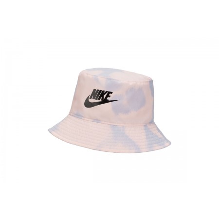Nike Elemental Παιδικό Καπέλο Bucket Διπλής Όψης Ροζ & Λιλά