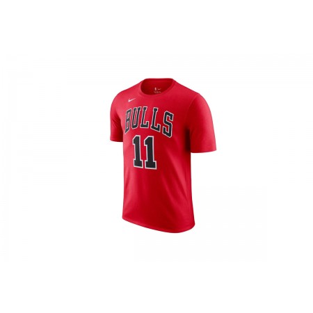 Nike Chicago Bulls Ανδρικό Κοντομάνικο T-Shirt Κόκκινο
