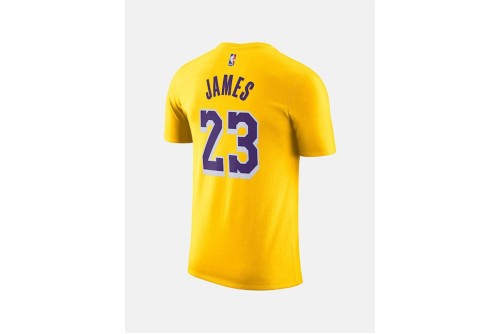 Nike Nba Los Angeles Lakers Lebron James T-Shirt Ανδρικό (DR6380 734)