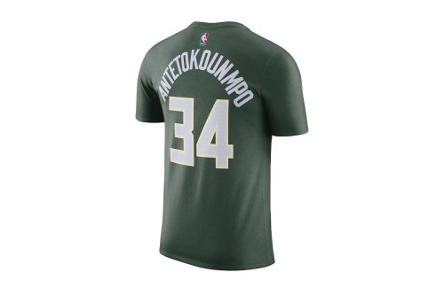 Nike Nba Milwaukee Bucks Giannis Antetokounmpo T-Shirt Ανδρικό (DR6385 329)