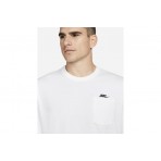 Nike Μπλούζα Με Λαιμόκοψη Ανδρική (DR7929 100)