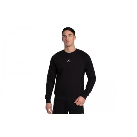 Jordan Dri-FIT Sport Fleece Ανδρική Μακρυμάνικη Μπλούζα Μαύρη