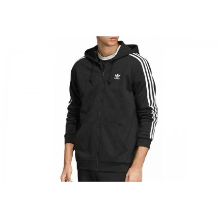 Adidas Originals 3-Stripes Fz Ζακέτα Με Κουκούλα 