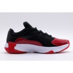 Jordan Air 11 CMFT Low Sneakers Μαύρα, Κόκκινα, Λευκά