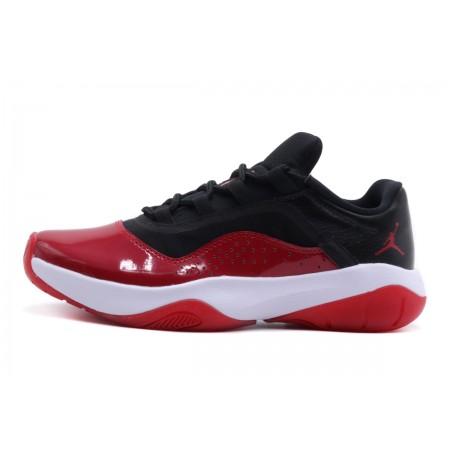 Jordan Air 11 CMFT Low Sneakers Μαύρα, Κόκκινα, Λευκά