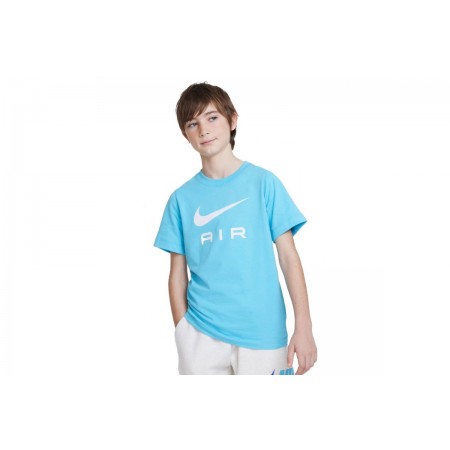 Nike Παιδικό Κοντομάνικο T-Shirt Γαλάζιο