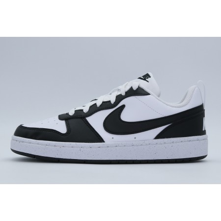 Nike Court Borough Low Recraft Sneakers Λευκά, Μαύρα