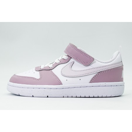 Nike Court Borough Low Recraft Παιδικά Sneakers Λευκά, Λεβάντα