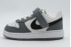 Nike Court Borough Low Recraft Βρεφικά Sneakers Γκρι, Λευκά