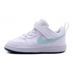 Nike Court Borough Low Recraft Βρεφικά Sneakers Λευκά, Βεραμάν