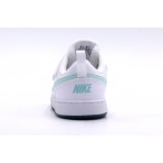 Nike Court Borough Low Recraft Βρεφικά Sneakers Λευκά, Βεραμάν