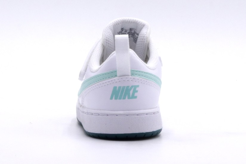 Nike Court Borough Low Recraft Βρεφικά Sneakers Λευκά, Βεραμάν