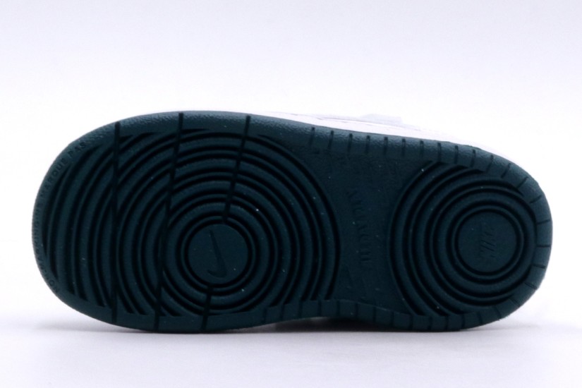 Nike Court Borough Low Recraft Βρεφικά Sneakers Λευκά, Βεραμάν