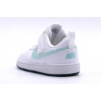 Nike Court Borough Low Recraft Βρεφικά Sneakers Λευκά, Βεραμάν