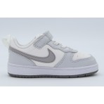 Nike Court Borough Low Recraft Βρεφικά Sneakers Γκρι Ανοιχτό, Λευκά