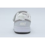 Nike Court Borough Low Recraft Βρεφικά Sneakers Γκρι Ανοιχτό, Λευκά