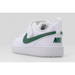 Nike Court Borough Low Recraft Βρεφικά Sneakers Λευκά, Πράσινα