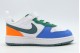 Nike Court Borough Low Recraft Βρεφικά Sneakers Λευκά, Διάφορα Χρώματα