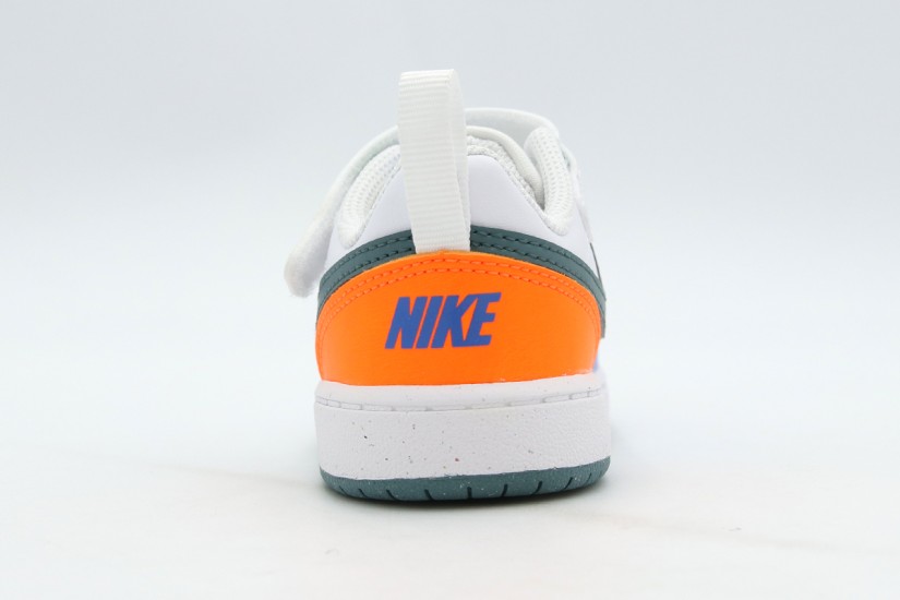 Nike Court Borough Low Recraft Βρεφικά Sneakers Λευκά, Διάφορα Χρώματα