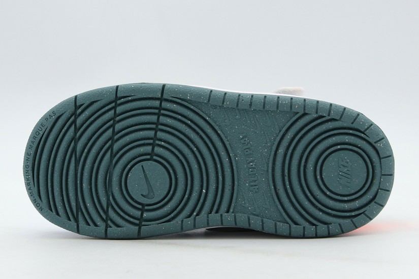 Nike Court Borough Low Recraft Βρεφικά Sneakers Λευκά, Διάφορα Χρώματα