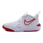 Nike Team Hustle D 11 Παιδικά Μπασκετικά Παπούτσια Λευκά, Κόκκινα