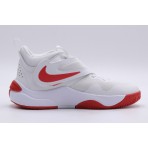 Nike Team Hustle D 11 Παιδικά Μπασκετικά Παπούτσια Λευκά, Κόκκινα