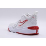 Nike Team Hustle D 11 Παιδικά Μπασκετικά Παπούτσια Λευκά, Κόκκινα
