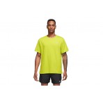 Nike Dri-FIT UV Miler Ανδρικό Κοντομάνικο Αθλητικό T-Shirt Πράσινο