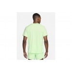 Nike Dri-FIT UV Miler Κοντομάνικο Αθλητικό T-Shirt Βεραμάν