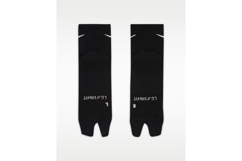 Nike Everyday Plus Rift Split-Toe Dri-FIT Κάλτσες μέχρι τον Αστράγαλο Μαύρες 1 Ζευγάρι