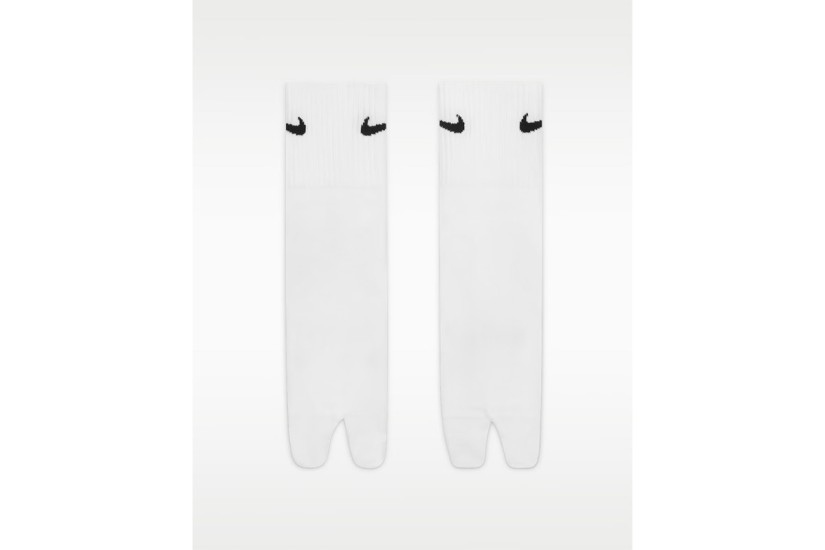 Nike Everyday Plus Rift Split-Toe Dri-FIT Κάλτσες μέχρι τον Αστράγαλο Λευκές 1 Ζευγάρι